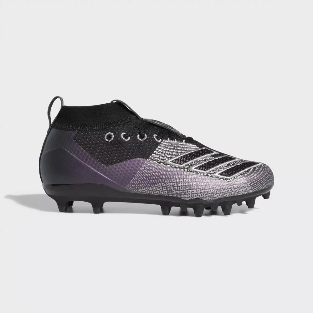 Adidas Adizero 8.0 Tacos de Futbol Negros Para Niña (MX-93760)